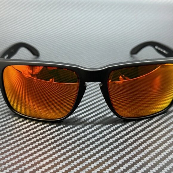 OAKLEY Matte Black Prizm Ruby Men's 59 mm Sunglasses - Picture 2 of 5